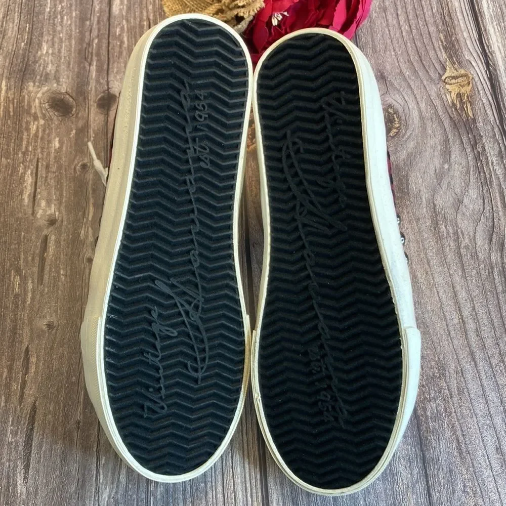 Vintage Havana Redeem Wine/Black Multi Mid-Top Sneakers - Picture 5 of 10